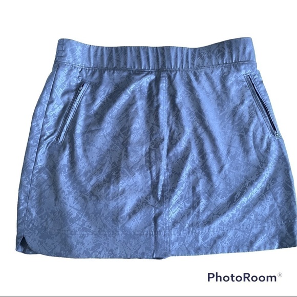 ORVIS DARK BLUE SHIMMERY SKORT WITH POCKETS GREAT CONDITION SIZE L - Picture 9 of 9